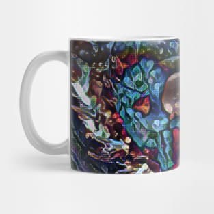 Trippy skull Mug